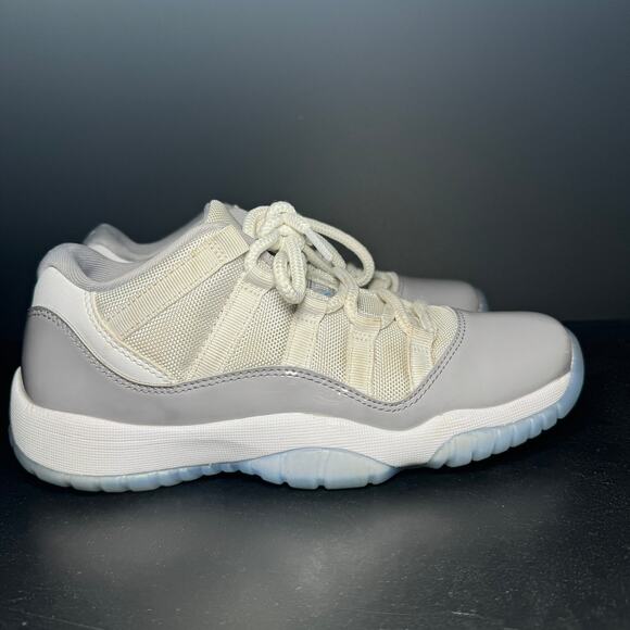 Size Nike Air Jordan 11 Retro Low GS Cement Grey Men's Shoes